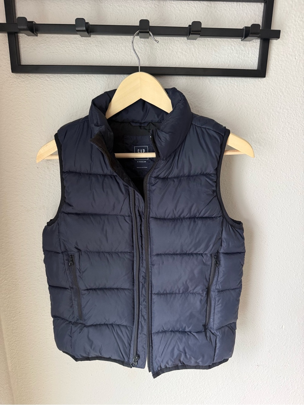 GAP Kids Navy Quilted Puffer Vest